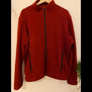 REI Full-Zip Red Camping Fleece